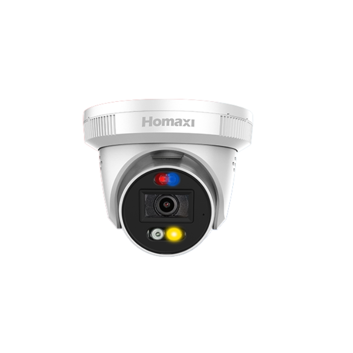 Homaxi 8MP S-Series Active Deterrent Fixed Turret IP Camera